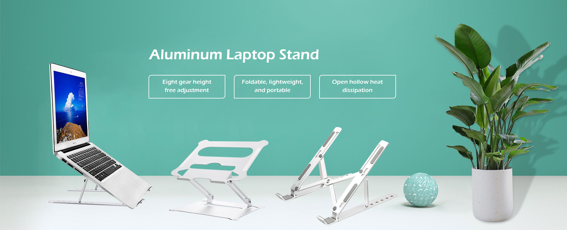 Tuam Tshoj Aluminium Laptop Stand Manufacturers