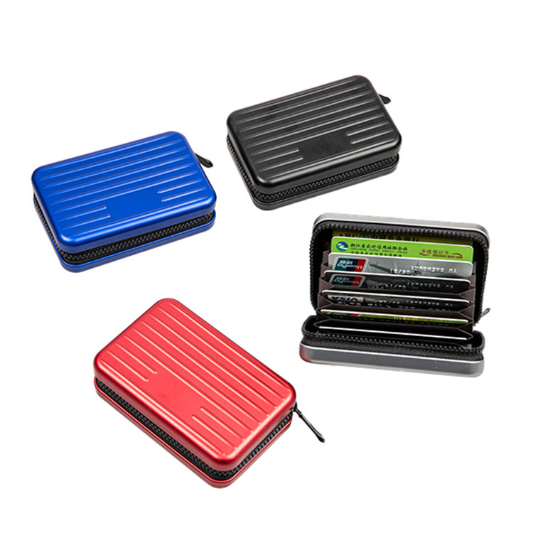 Vim li cas thiaj li xaiv Zippered Aluminium Card hnab nyiaj rau txhua hnub kev ruaj ntseg thiab style?