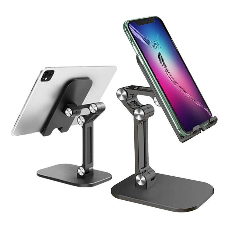 Angle Adjustable Foldable Lazy Mobile Xov tooj Desktop Stand