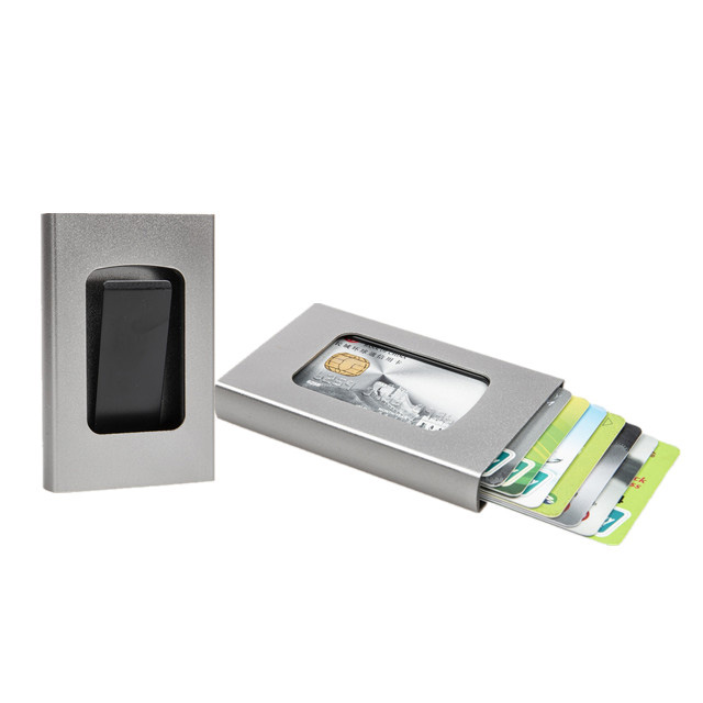 RFID-Blocking Aluminium Credit Card Holder